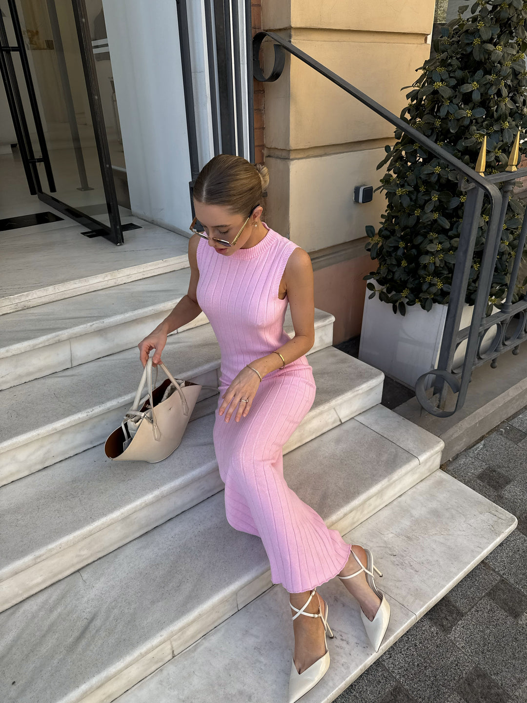 Sava Knit Dress Pinky
