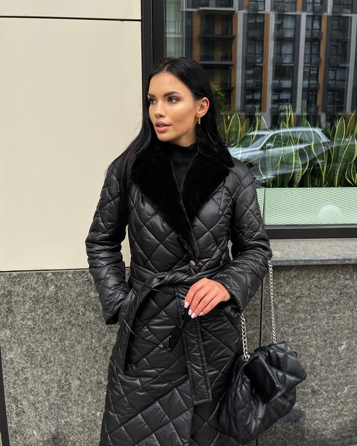 Stockholm Wrap Puffer winter black