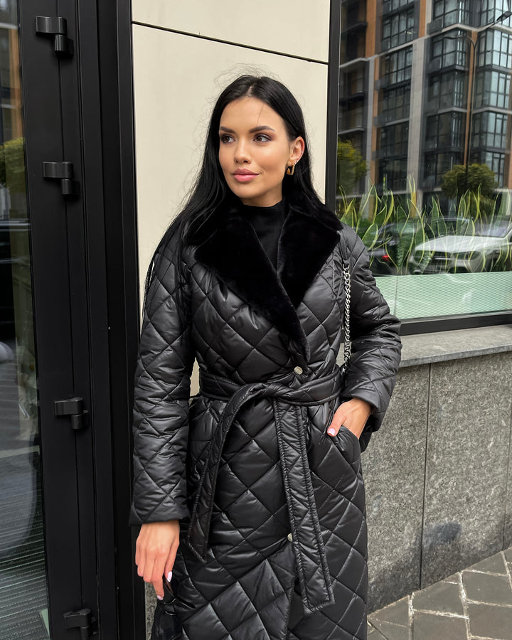 Stockholm Wrap Puffer winter black