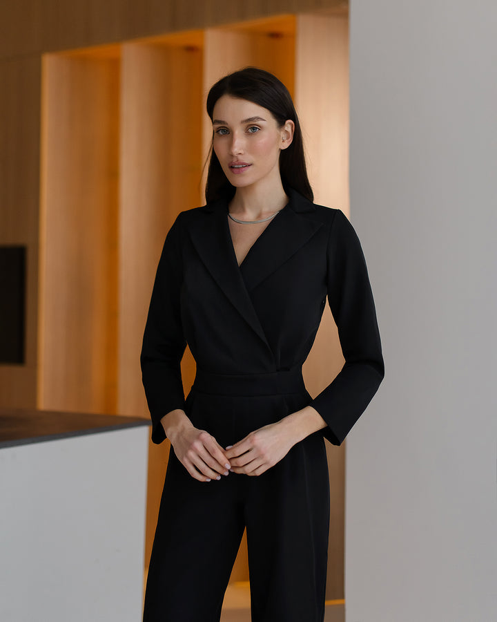 Black Formal Jumpsuit