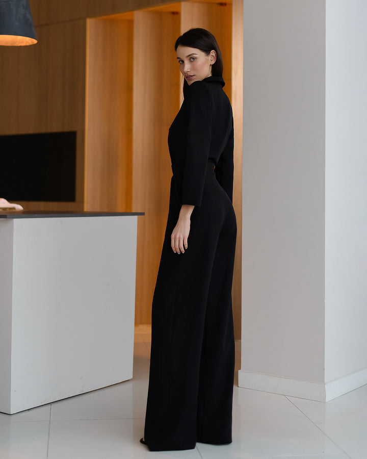 Black Formal Jumpsuit