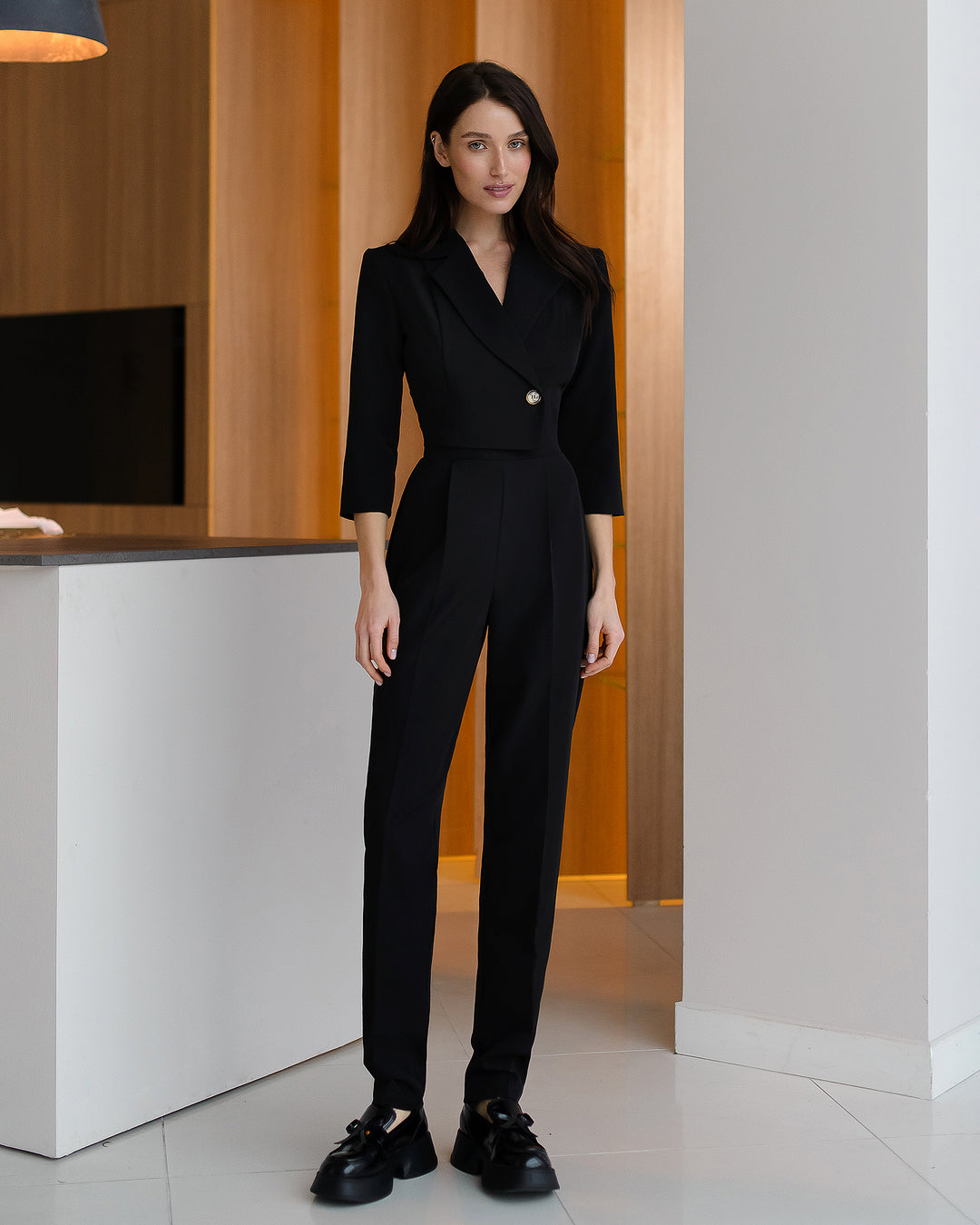 Black Formal Jumpsuit