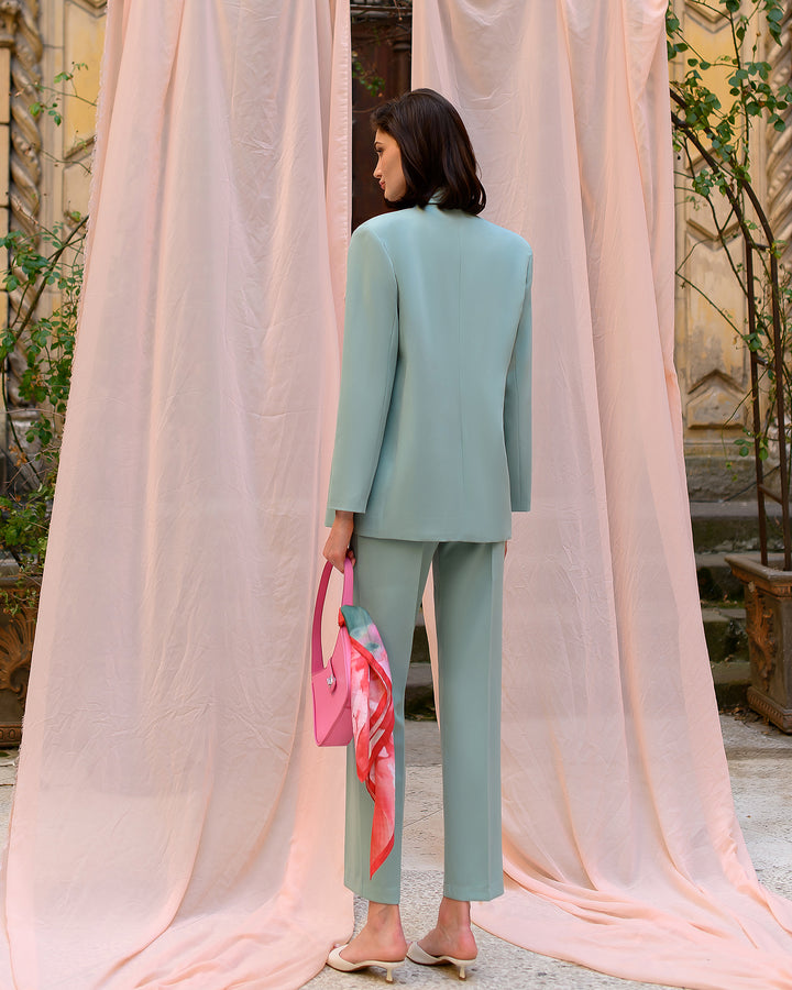 Mint Green Pants Suit