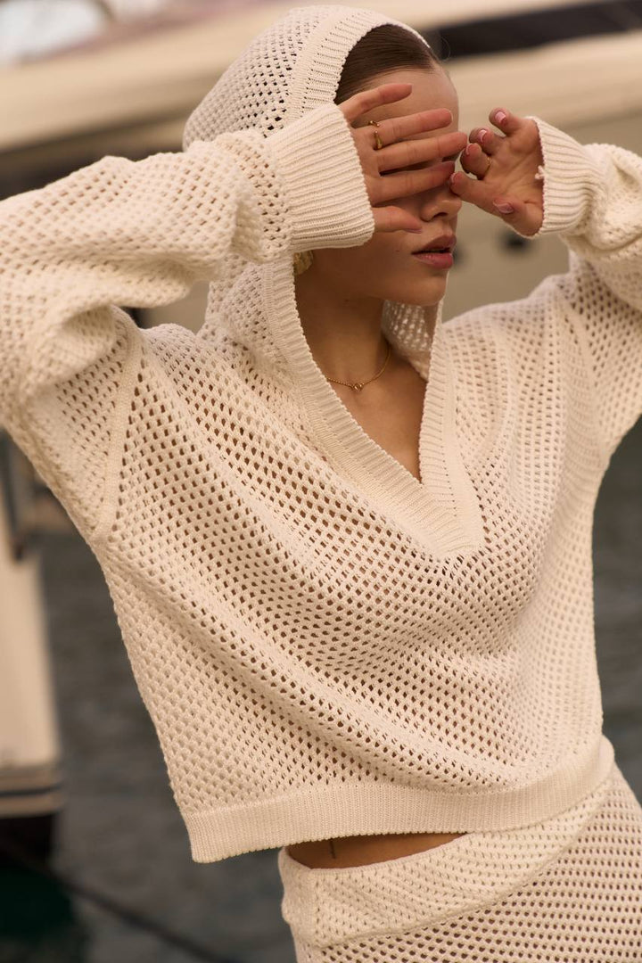 Korfu knit skirt set