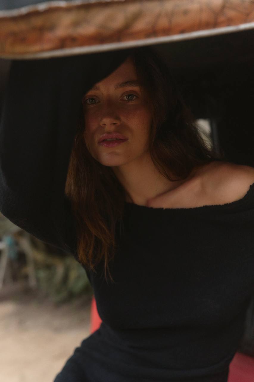 Goddess of the Sea maxi dress black