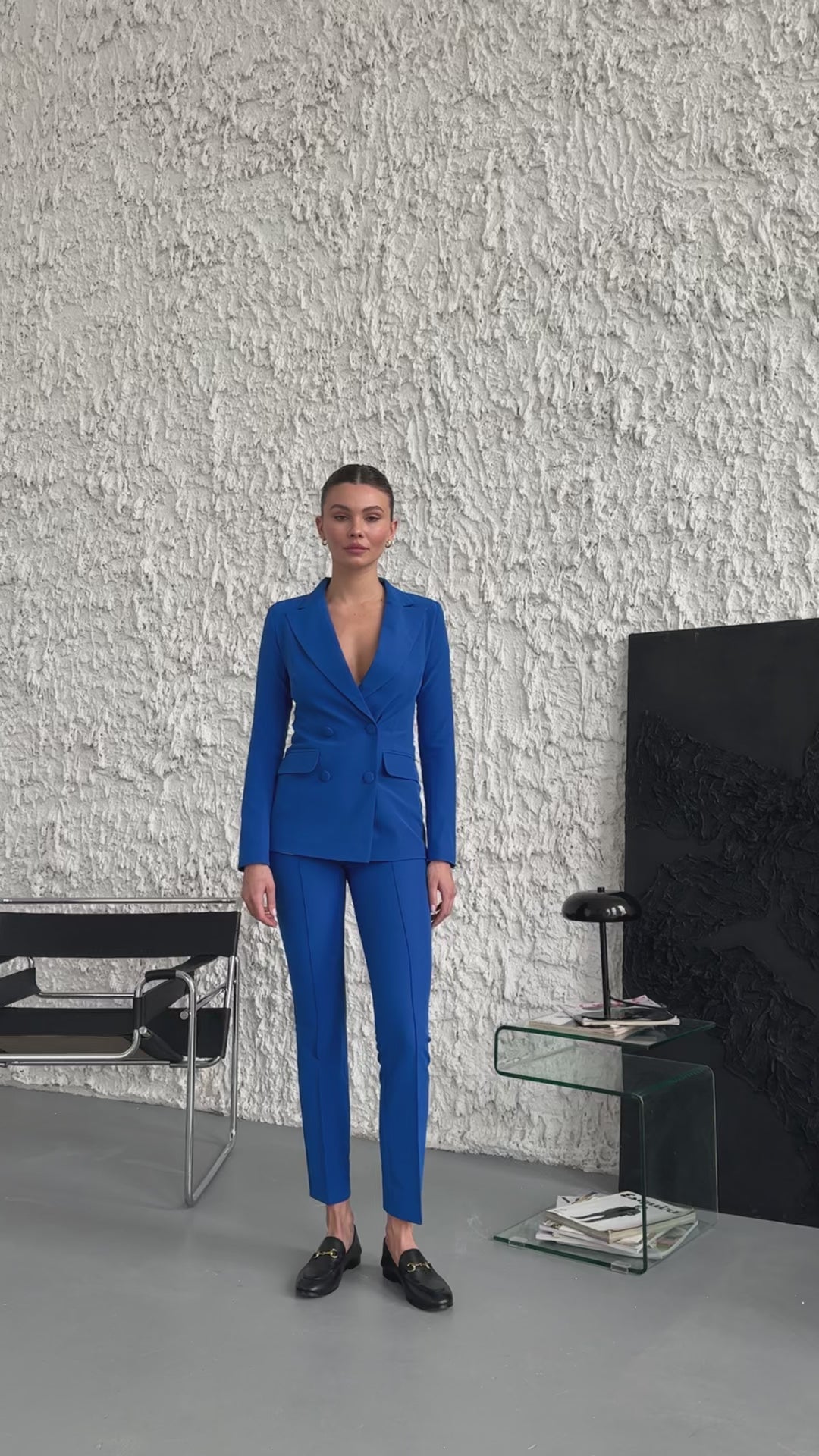 Slim fit pantsuit