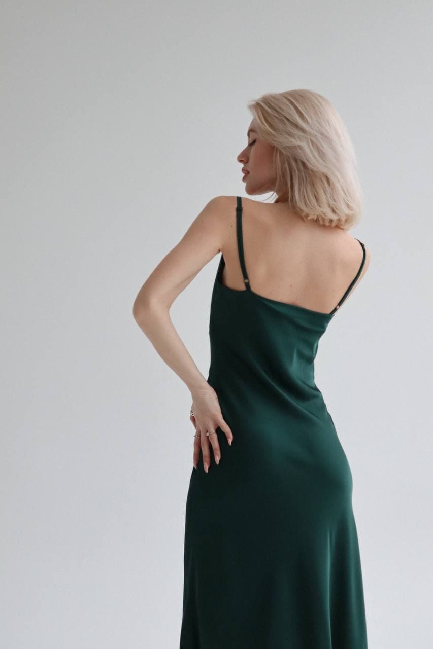 Emerald Classic Silk Slip