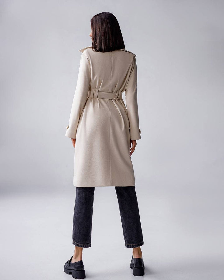 Ivory Wool Coat