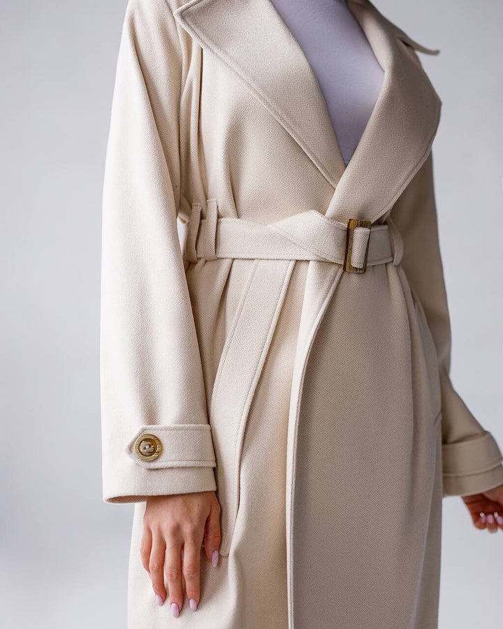 Ivory Wool Coat