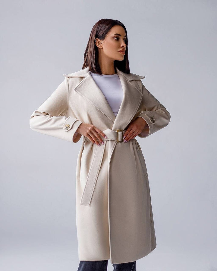 Ivory Wool Coat