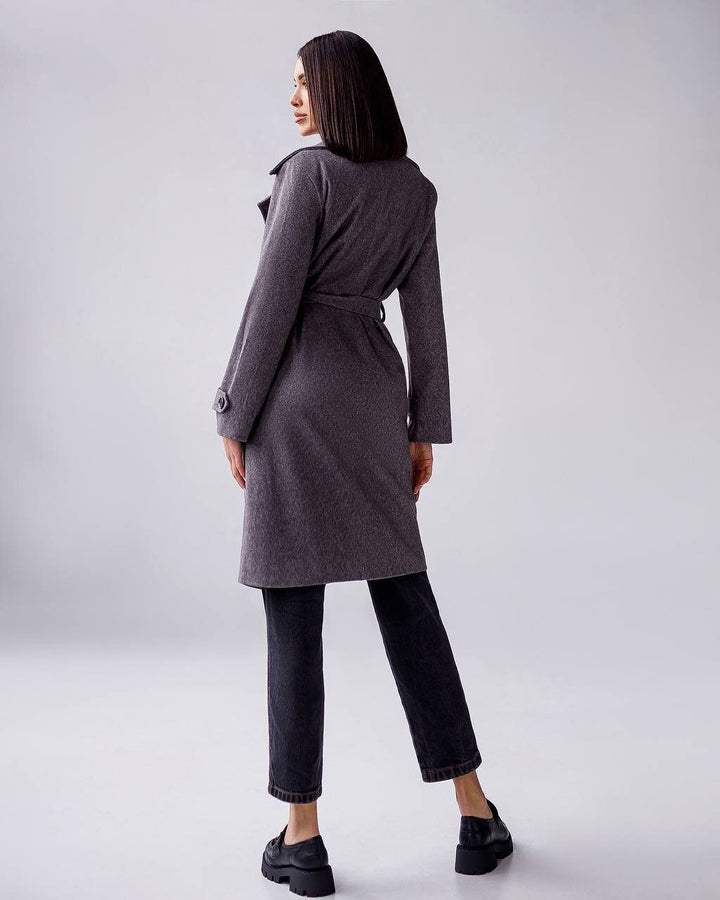 Grey Wool Coat