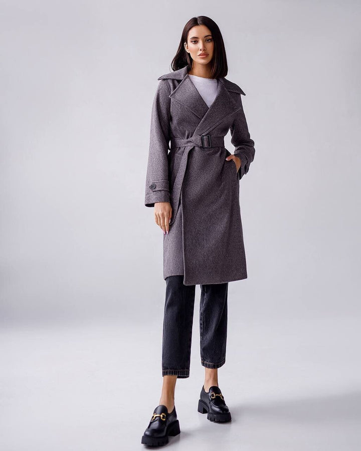 Grey Wool Coat